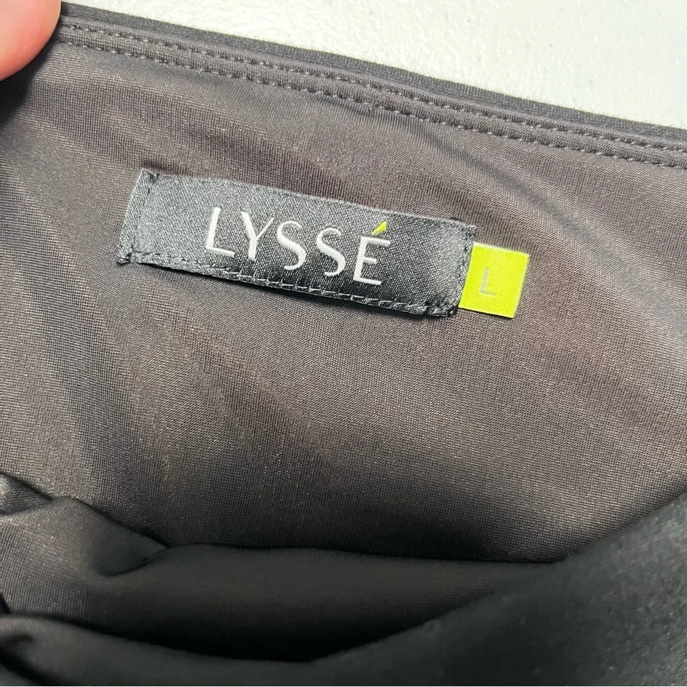 Lysse Black Center Seam Ponte Legging